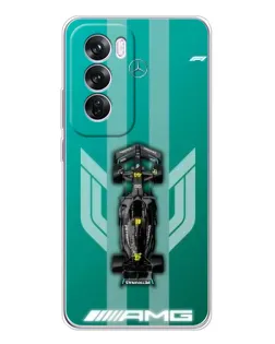 Чехол для OPPO A5 5G с картинкой «Mercedes AMG Petronas»