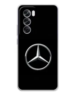 Чехол для OPPO A5 5G с картинкой «Mercedes классический лого»