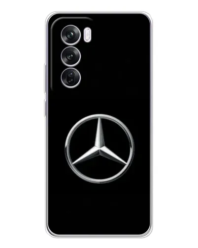 Чехол для OPPO A5 5G с картинкой «Mercedes классический лого»
