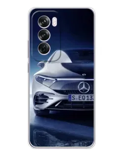 Чехол для OPPO A5 5G с картинкой «Mercedes EQ — будущее»