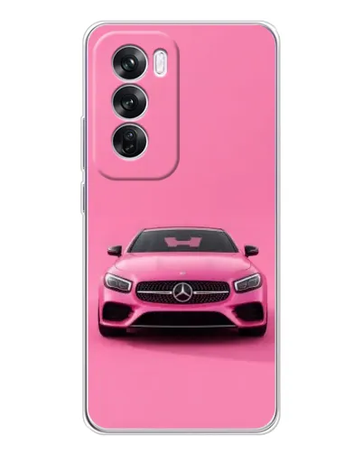 Чехол для OPPO A5 5G с картинкой «Розовый Mercedes AMG» Чехол для OPPO A5 5G с картинкой «Розовый Mercedes AMG»