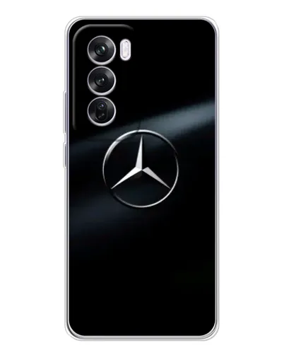 Чехол для OPPO A5 5G с картинкой «Mercedes на металле» Чехол для OPPO A5 5G с картинкой «Mercedes на металле»