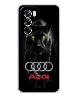 Чехол для OPPO A5 5G с картинкой «Пантера и Audi» Чехол для OPPO A5 5G с картинкой «Пантера и Audi»