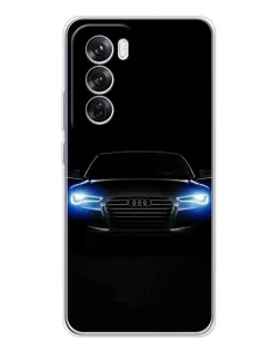 Чехол для OPPO A5 5G с картинкой «Audi в неоне» Чехол для OPPO A5 5G с картинкой «Audi в неоне»