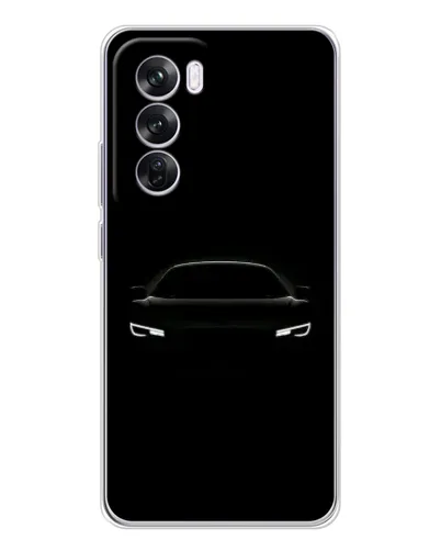 Чехол для OPPO A5 5G с картинкой «Взгляд Audi в темноте»