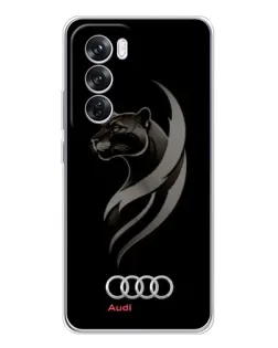 Чехол для OPPO A5 5G с картинкой «Графика — пантера и Audi» Чехол для OPPO A5 5G с картинкой «Графика — пантера и Audi»