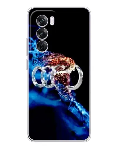 Чехол для OPPO A5 5G с картинкой «Энергия лого Audi»
