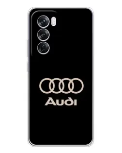 Чехол для OPPO A5 5G с картинкой «Audi — золотой логотип» Чехол для OPPO A5 5G с картинкой «Audi — золотой логотип»