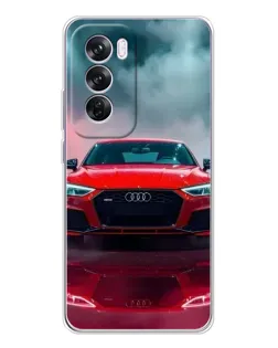 Чехол для OPPO A5 5G с картинкой «Audi RS — красный стиль» Чехол для OPPO A5 5G с картинкой «Audi RS — красный стиль»