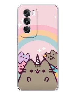 Чехол для OPPO A5 5G с картинкой «Единорог Pusheen»
