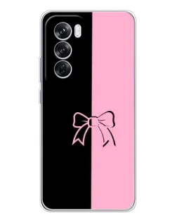 Чехол для OPPO A5 5G с картинкой «Половинки банта»
