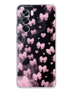 Чехол для OPPO A5 5G с картинкой «Неоновое кружево»