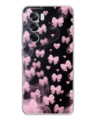 Чехол для OPPO A5 5G с картинкой «Неоновое кружево»