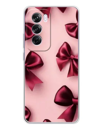 Чехол для OPPO A5 5G с картинкой «Бордовый атлас»