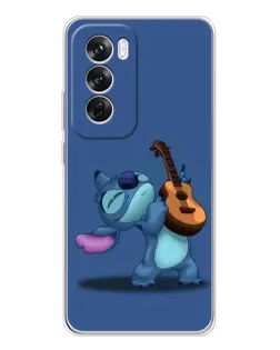 Чехол для OPPO A5 5G с картинкой «Стич с укулеле»