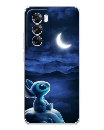 Чехол для OPPO A5 5G с картинкой «Лунная ночь Стича»