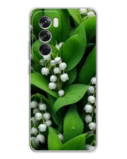Чехол для OPPO A5 5G с картинкой «Ландыши в зелени» Чехол для OPPO A5 5G с картинкой «Ландыши в зелени»