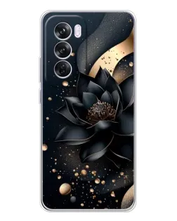 Чехол для OPPO A5 5G с картинкой «Черный лотос» Чехол для OPPO A5 5G с картинкой «Черный лотос»