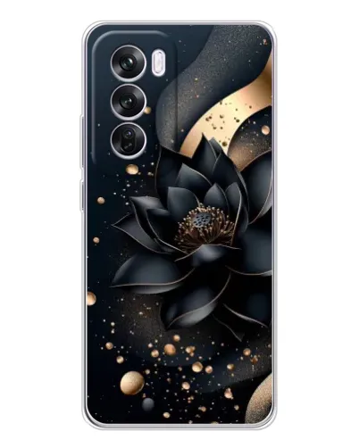 Чехол для OPPO A5 5G с картинкой «Черный лотос» Чехол для OPPO A5 5G с картинкой «Черный лотос»