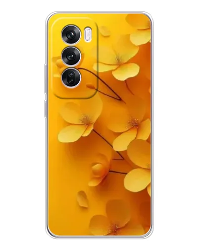 Чехол для OPPO A5 5G с картинкой «Золотые лепестки» Чехол для OPPO A5 5G с картинкой «Золотые лепестки»