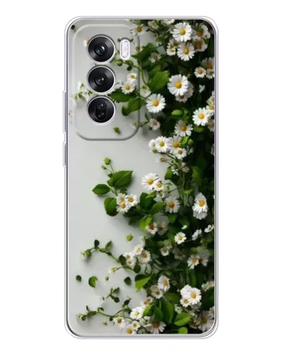 Чехол для OPPO A5 5G с картинкой «Ветка мелких белых цветов» Чехол для OPPO A5 5G с картинкой «Ветка мелких белых цветов»
