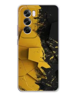 Чехол для OPPO A5 5G с картинкой «Золотые осколки геометрии»