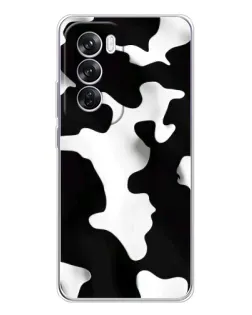 Чехол для OPPO A5 5G с картинкой «Черно-белое пятно»