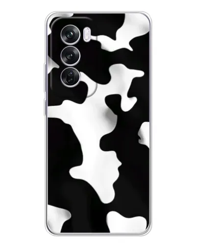Чехол для OPPO A5 5G с картинкой «Черно-белое пятно» Чехол для OPPO A5 5G с картинкой «Черно-белое пятно»