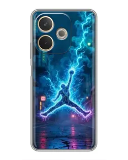 Чохол для OPPO A5 Pro з картинкою «Jordan Gold Jumpman»