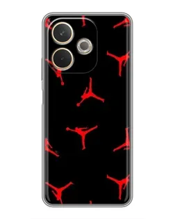 Чохол для OPPO A5 Pro з картинкою «Jordan Red Pattern»