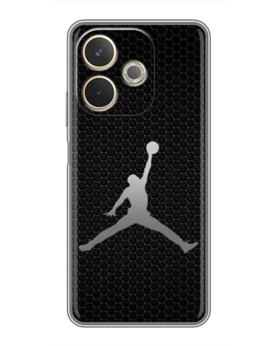 Чехол для OPPO A5 Pro с картинкой «Jordan Dark Carbon»