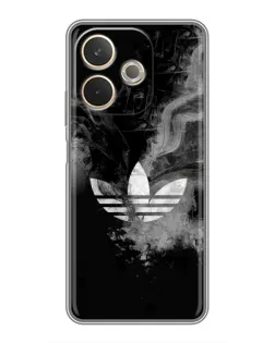 Чохол для OPPO A5 Pro з картинкою «Абстрактний дим Adidas»