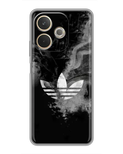 Чохол для OPPO A5 Pro з картинкою «Абстрактний дим Adidas»