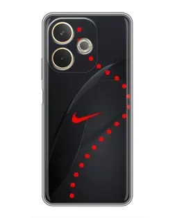 Чехол для OPPO A5 Pro с картинкой «Абстрактный дизайн Nike»