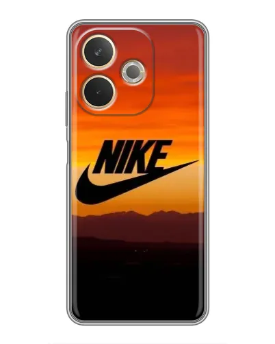 Чехол для OPPO A5 Pro с картинкой «Nike — вечерний горизонт»