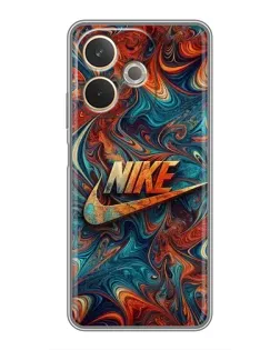 Чехол для OPPO A5 Pro с картинкой «Nike в абстракции»