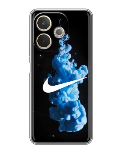 Чехол для OPPO A5 Pro с картинкой «Nike и синий дым»