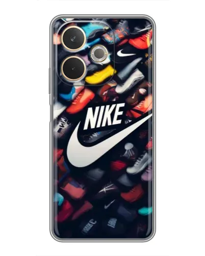 Чехол для OPPO A5 Pro с картинкой «Коллекция кроссовок Nike»