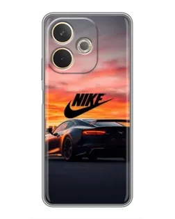 Чехол для OPPO A5 Pro с картинкой «Nike и суперкар»