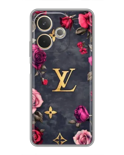 Чохол для OPPO A5 Pro з картинкою «Квітковий Louis Vuitton»