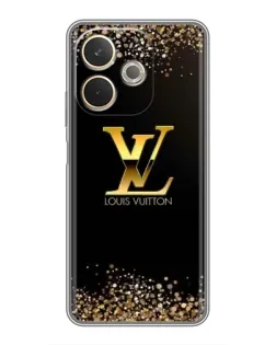 Чохол для OPPO A5 Pro з картинкою «LV — золоті іскри»