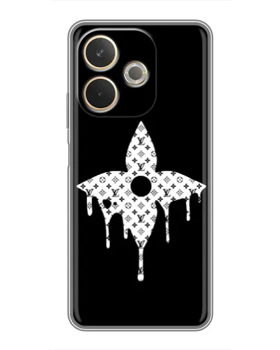 Чохол для OPPO A5 Pro з картинкою «Квіткова монограма»