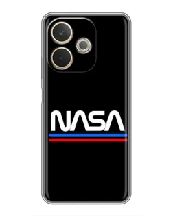 Чохол для OPPO A5 Pro з картинкою «NASA — класика Red Blue»