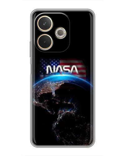 Чохол для OPPO A5 Pro з картинкою «Земля з космосу NASA»