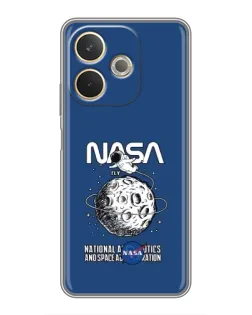Чохол для OPPO A5 Pro з картинкою «NASA — місячна місія»