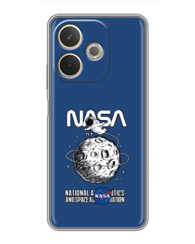 Чохол для OPPO A5 Pro з картинкою «NASA — місячна місія»