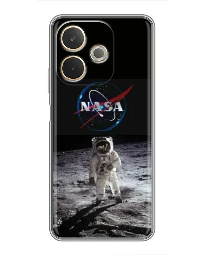 Чохол для OPPO A5 Pro з картинкою «Астронавт на Місяці»