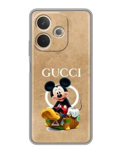 Чохол для OPPO A5 Pro з картинкою «Міккі Маус Gucci — крафт»