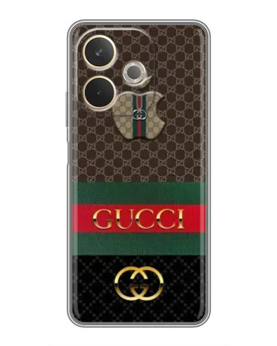 Чохол для OPPO A5 Pro з картинкою «Gucci — брендований десерт» Чохол для OPPO A5 Pro з картинкою «Gucci — брендований десерт»