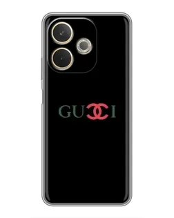 Чохол для OPPO A5 Pro з картинкою «Gucci — червоний градієнт»